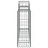 Gabion Basket Set of 3 Silver Galvanized Iron,Home & Garden,Lawn & Garden,Gardening,Pots & Planters,3146090 view 4