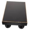 BUGUUYO Wooden Soap Tray Detachable Legs Small Bathroom Stand Natural Wood Base for Cosmetics and Soap Display view 1
