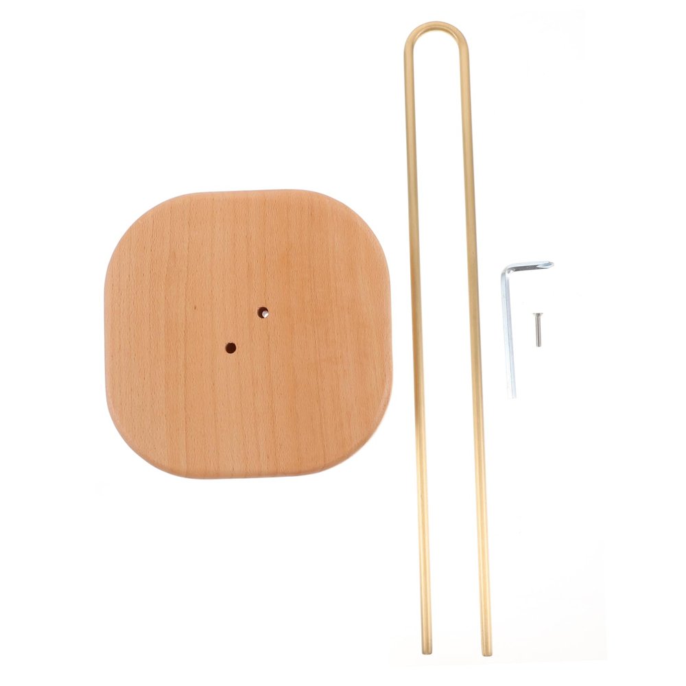 HOLIDYOYO Elegant Wooden Paper Towel Holder Multipurpose Storage Rack Kitchen Roll Paper Stand