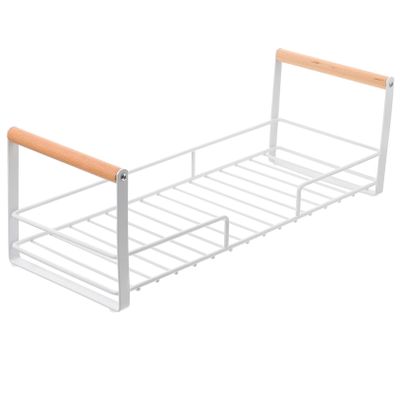 Cabilock Convenient Kitchen Rack Heavy Duty Spice Jar Holder for Countertop Multi Function Condiment Storage for Organizing Dishes Bottles and Seasonings