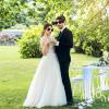 2Pcs Bride Groom Sunglasses Funny Glitter Party Props for Wedding Hen Bachelorette Shower Favors view 2