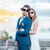 2Pcs Bride Groom Sunglasses Funny Glitter Party Props for Wedding Hen Bachelorette Shower Favors view 3