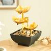 Beisup Tabletop Fountain Waterfall, Waterfall Fountain Indoor, Tabletop Water Fountain for Office, Living Room, Bedroom Decor view 2