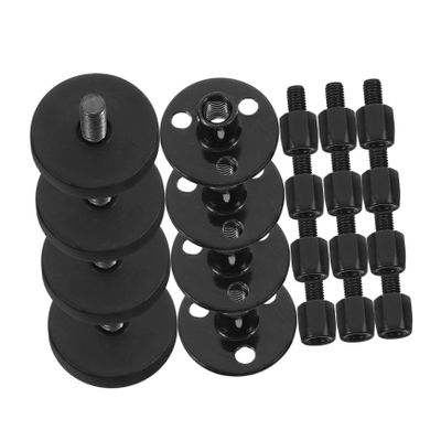 Alipis 4pcs Collision Fasteners Mattress Sliding Stopper Headboard Stoppers for Bed Silent Easy Install Wall Damage Prevention