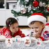 Alipis 15PCS DIY Snow Globe Water Globe: 2.8 Inch/70mm Plastic Snow Globes with Screw Off Cap - Clear Fillable Jar Ornaments for DIY Crafts Christmas Home Decoration view 2