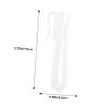 SOLUSTRE 100Pcs Adjustable Curtain Hooks Plastic Drapery Holders Convenient Curtain Accessories for Home Shower Kitchen and More view 2