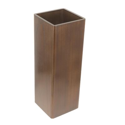ABOOFAN Wooden Umbrella Rack Stand with Large Capacity Storage Brown