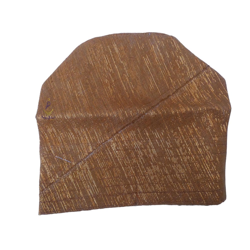 PrestigeApplause Orange Embroidery ASO Oke Groom Cap African Nigerian Hat Men Groom for Wedding Party Yoruba Hat Men Cap, Plain Orange, osz