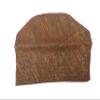 PrestigeApplause Orange Embroidery ASO Oke Groom Cap African Nigerian Hat Men Groom for Wedding Party Yoruba Hat Men Cap, Plain Orange, osz view 1