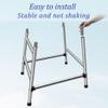 Dalumian Swimming Pool Stainless Steel Lifeguard Chairs, Pool Deck Lifeguard Chairs with Hole & Hook,Loads 661lbs(304,1.8m) view 3