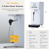 Milk Frother, 6L Fully Automatic Steam Water Frother, Stainless Steel Double-layer Insulation, With LED Temperature Display, Fast Heating, Suitable For Coffee Shops view 3