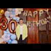 0 Balloon - Coffee Brown Birthday Number Balloons, 40 Inch Large Foil Balloons for Men Women Boys Girls Coffee Brown Themed Birthday Decorations view 3