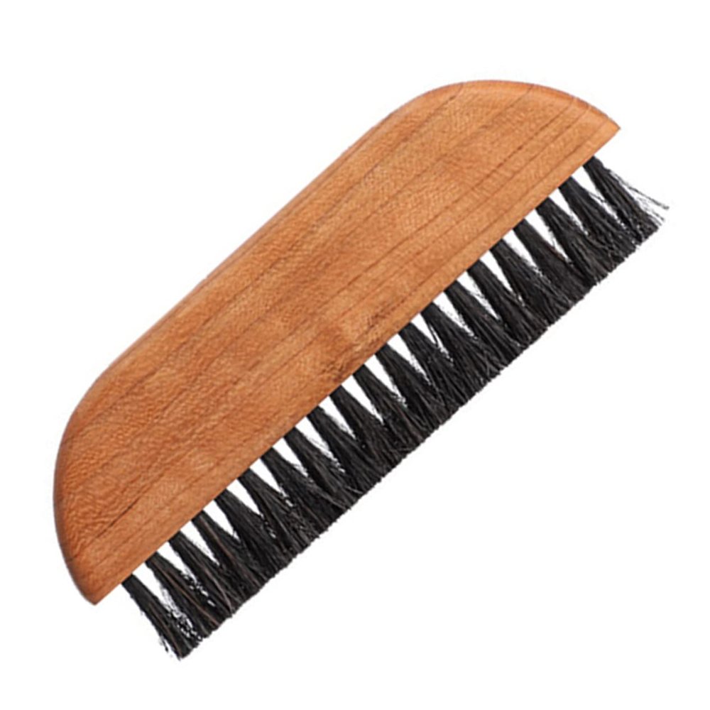 OHPHCALL Long Handle Wooden Coffee Brush Espresso Maker Cleaning Tool with Bristles for Efficient Coffee Powder Removal for Home and Use