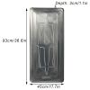 Air Conditioner Drip Tray Condensate Drain Pan with 2m Drain Hose,Stainless Steel Material for 1-5P Air Conditioner,Suitable for Indoor and Outdoor Use(36.6in*17.7in) view 2