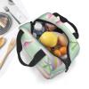 NBCCDVSH Insulated Lunch Bag Happy Easter Egg Rabbit Lunch Box for Women Men Reusable Leakproof Lunch Cooler Tote Bag for Picnic Work view 4