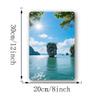 Tin Signs Vintage James Bond Island, Thailand Hanging Retro Sign Kitchen Wall Poster Cafe Bar Pub Man Cave Art Novelty Plaque 8x12 Inch view 2