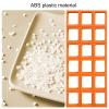 GOCHUSX Room Divider Screen, Separation Entrance Decor, PU Components Room Dividers Wall Home Hotel Decor for Room Bedroom Office Living Dining, Easy to Cut(Light Red,60x3x120cm-5PCS) view 4