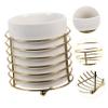 Amosfun Chopstick Holder Storage Bucket Ceramic Utensil Organizer for Kitchen Supplies view 3