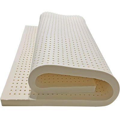 100% Natural Latex Organic Breathable and Comfortable,Memory Foam Mattress Topper,Honeycomb Pore Ventilation,Soft and Comfortable,5cm,160x210cm(63x83in)