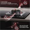5.2KW 2 Burner Gas Stove - Double Burner Stove Auto Ignition Cooktop, Outdoor LPG Propane Camping, 180 Minutes Timer, Accidental Flameout Protection Device(LPG) view 3