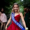 7Pcs Homecoming Royalty Sashes , Royal Blue Satin with Silver Glitter Letter Sashes for Pageants Homecoming Party, Graduation PartyHomecoming School Dance Decorations view 4