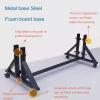 Large Tile Sample Display Stand, Marble Slab Organizer Shelf, Adjustable Tile Display Rack, With Wheels Floor Tile Organizer Holder, for Decorative Plate, Book, Photo Easel(94*50*36cm/37*19.6*14.1") view 3