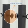 Large Tile Sample Display Stand, Marble Slab Organizer Shelf, Adjustable Tile Display Rack, With Wheels Floor Tile Organizer Holder, for Decorative Plate, Book, Photo Easel(94*50*36cm/37*19.6*14.1") view 4