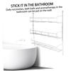 Healifty 3 Layer Iron Wall Hanging Condiment Rack for Kitchen Spice Storage view 4
