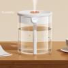 Humidifier, 2L Large Capacity Air Humidifier Bedroom Humidifier Home Humidifier with Double Nozzle Fast Humidification Quiet Design Night Light for Home Bedroom Office view 3