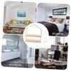 ABOOFAN 1Set Nordic Style Iron Wall Mounted Shelf Elegant Display Rack for Home Decor Space Saving Sundries Holder Iron Material Wall Ornament for Living and Bedroom view 3