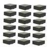 LRXIYODE 20pcs Black Card Gift Boxes for Wedding Favors and Biscuits view 1