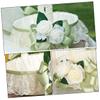 Light Green Flower Girl Basket Elegant for Weddings and Banquets view 4