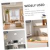 Alipis Trolley Cart Rolling Wheels Home Kitchen Storage Shelves Spice Rack Black view 4
