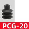 1Pcs Manipulator Vacuum Suction Cup PCG-5/7/10/15/18/20/25/30/40/60/90 Pneumatic(Light Purple) view 2