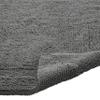 Better Trends Luxury Bathroom Rugs 2 Piece Set 100% Cotton Extra Soft Tufted Bath Rug Water Absorbent, Reversible Washable for Bathroom, Laundry Room 21x34|24x40 Gray Lux Collection view 3