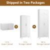 Polup Kitchen Pantry Cabinet, 90" Tall Metal Storage Cabinet with Drawer view 4