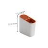 OHPHCALL Chopsticks Cage Drainage Inclined Cutlery Rack Random Color Sturdy Plastic Kitchen Organizer for Home Utensils and Desktop Storage view 2