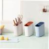 OHPHCALL Chopsticks Cage Drainage Inclined Cutlery Rack Random Color Sturdy Plastic Kitchen Organizer for Home Utensils and Desktop Storage view 3