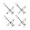 ARTIBETTER 10Pcs Bed Spring Latch Hardware Durable Crib Accessory Parts for Safe Furniture Locking Suitable for Birdcages and Storage Doors view 1