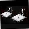 Stainless Steel Tissue Box Holder for Kitchen and Living Room Counter view 3
