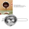2Pcs 500ML 304 Stainless Steel Double Boiler Universal Melting Pot for Melting Chocolate, Candy, Candle, Soap and Wax view 4
