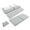 Beaupretty Non-Slip Bath Tub Mat Kneeler Elbow Rest Bath Kneeling Pad for Knee and Elbow Support view 4