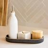 Preston Lane Ceramic Vanity Tray for Bathroom Countertop, Large, Ink view 2