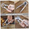 ABOOFAN Funnel Walnut Shell Opener Heavy Duty Nutcracker Non-Slip Handle for Kitchen Use for Hazelnuts Pecans and Other Nuts view 3