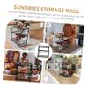 OFFSCH Quality Carbon Steel Spice Rack Three-layer Storage Kitchen Countertop Seasoning Holder Organizer view 4