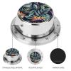Tropical Leaves Pattern Kitchen Timers, Manual 60 Minute Wind Up Timer Clock with Loud Alarm, Magnetic Backing, Mechanical Kitchen Timers, No Batteries Required, Countdown Timer for Cooking Baking view 3