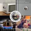 Reflection Guitar Kitchen Timers, Manual 60 Minute Wind Up Timer Clock with Loud Alarm, Magnetic Backing, Mechanical Kitchen Timers, No Batteries Required, Countdown Timer for Cooking Baking view 4