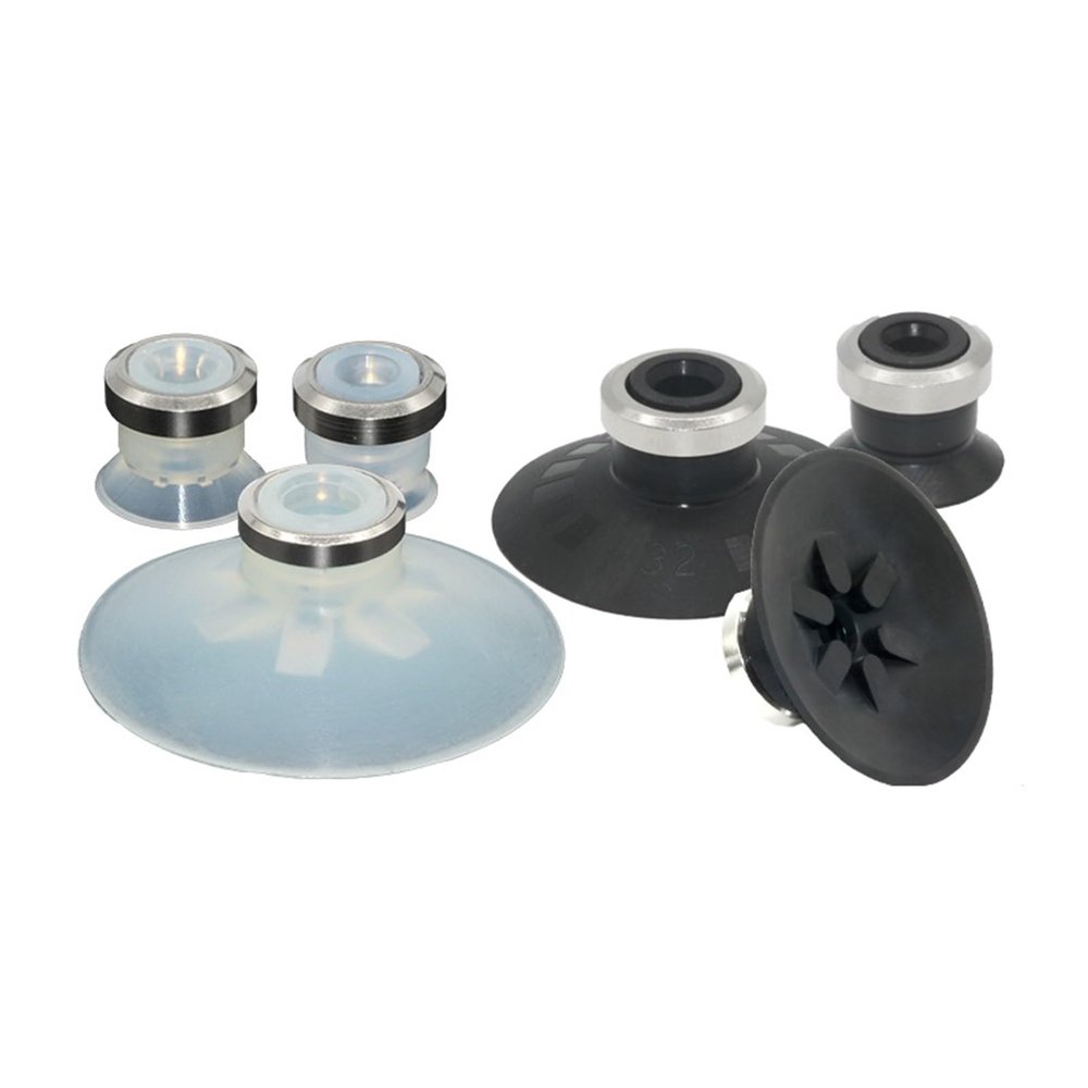 1Pcs Vacuum Air Sucker ZP-02/04/06/08UN/US ZP-06/08BN/BS ZP-6/8A ZP-10B White Black Pneumatic Vacuum Suction Cup(ZP40C,70R)