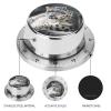 Snow Leopard Kitchen Timers, Manual 60 Minute Wind Up Timer Clock with Loud Alarm, Magnetic Backing, Mechanical Kitchen Timers, No Batteries Required, Countdown Timer for Cooking Baking view 3