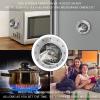 Snow Leopard Kitchen Timers, Manual 60 Minute Wind Up Timer Clock with Loud Alarm, Magnetic Backing, Mechanical Kitchen Timers, No Batteries Required, Countdown Timer for Cooking Baking view 4